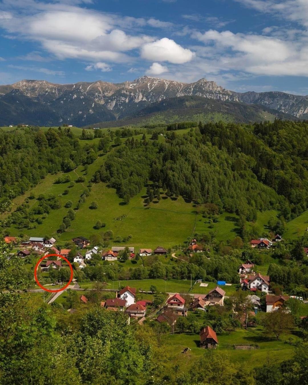Villa Casa Cu Salcami Moieciu de Jos Exterior foto